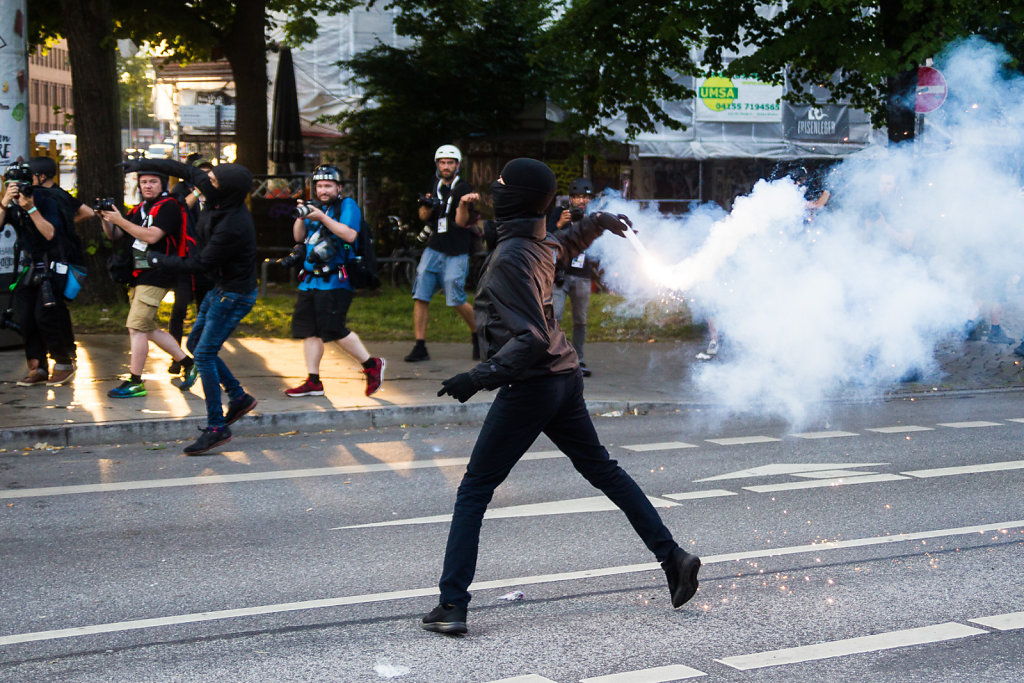 G20 Riots in Hamburg